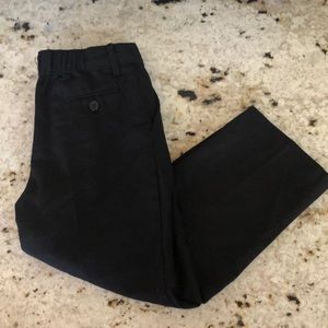 Docker's boy black slacks